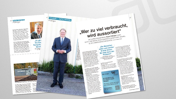 Interview im Industriemagazin